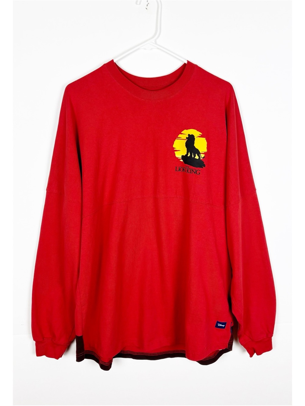 The Lion King Disney Spirit Jersey Red Size XL